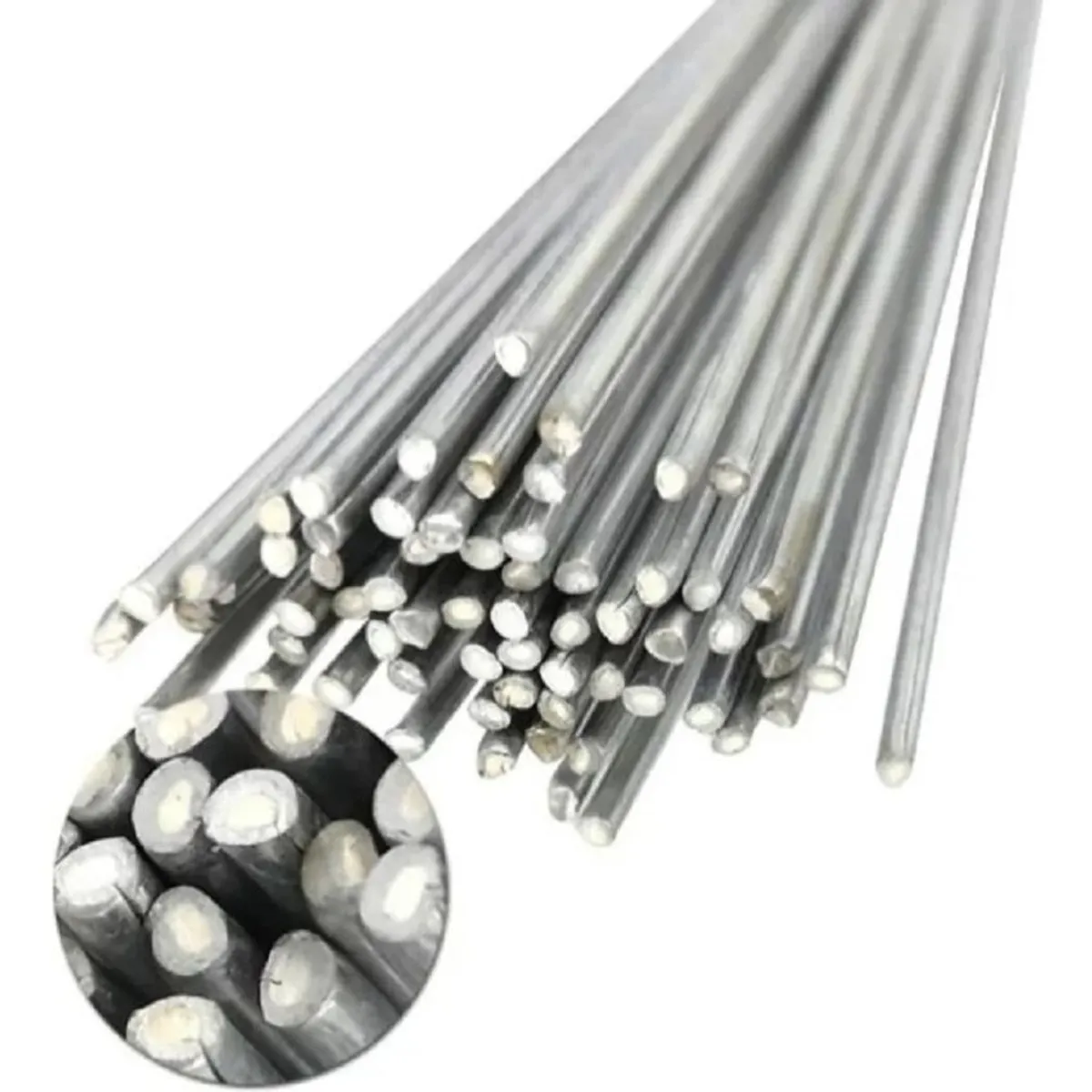 GENERICO - Soldadura aluminio/cobre no necesita polvo fundente x 50 cm x 5 unds