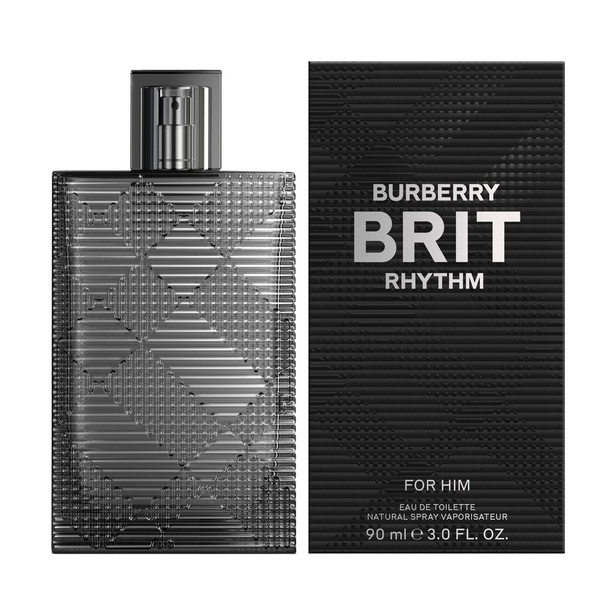 BURBERRY - Perfume Hombre Burberry Brit Rhythm Men Eau de toilette 90 ml 