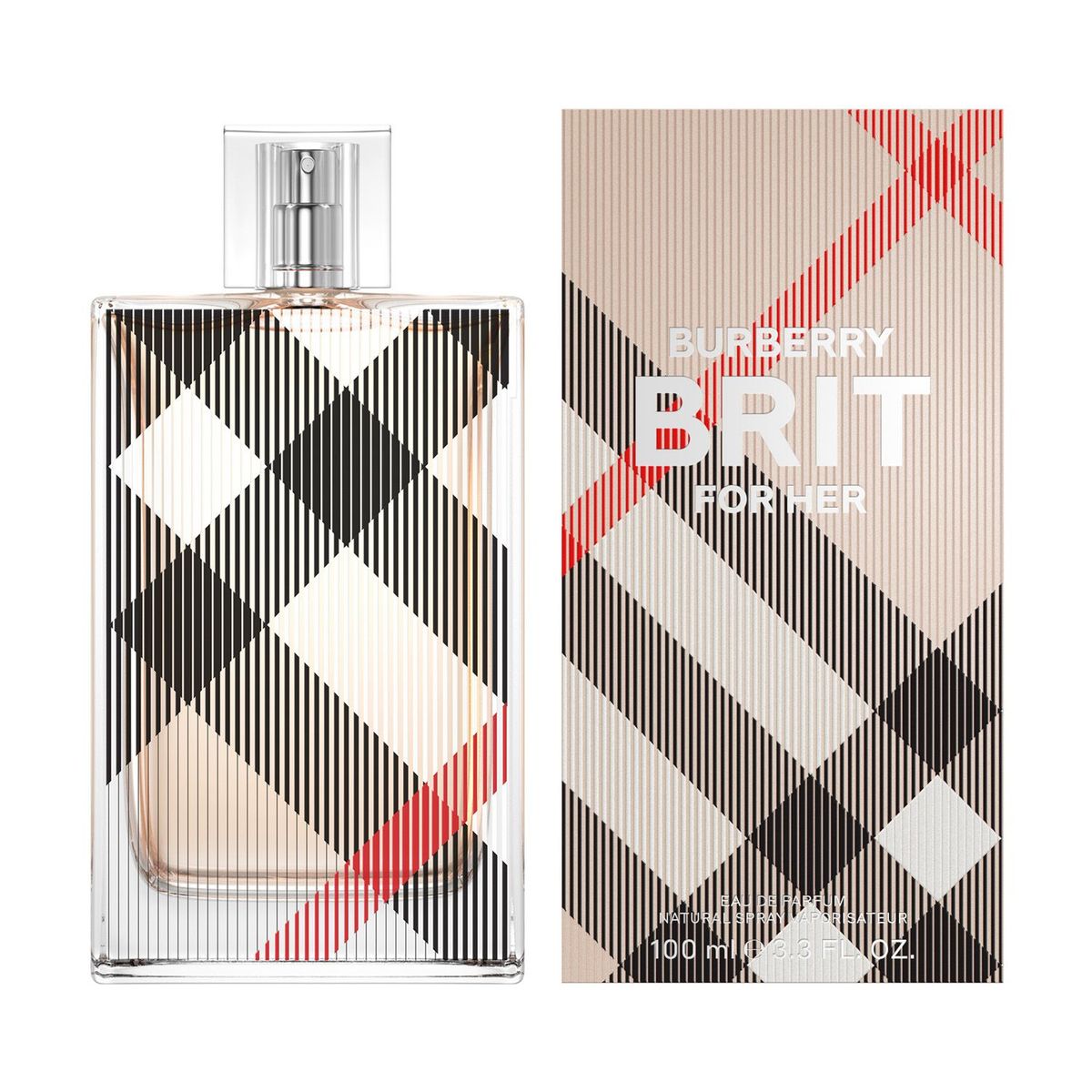 BURBERRY - Perfume Mujer Burberry Brit for Her Eau de parfum 100 ml 
