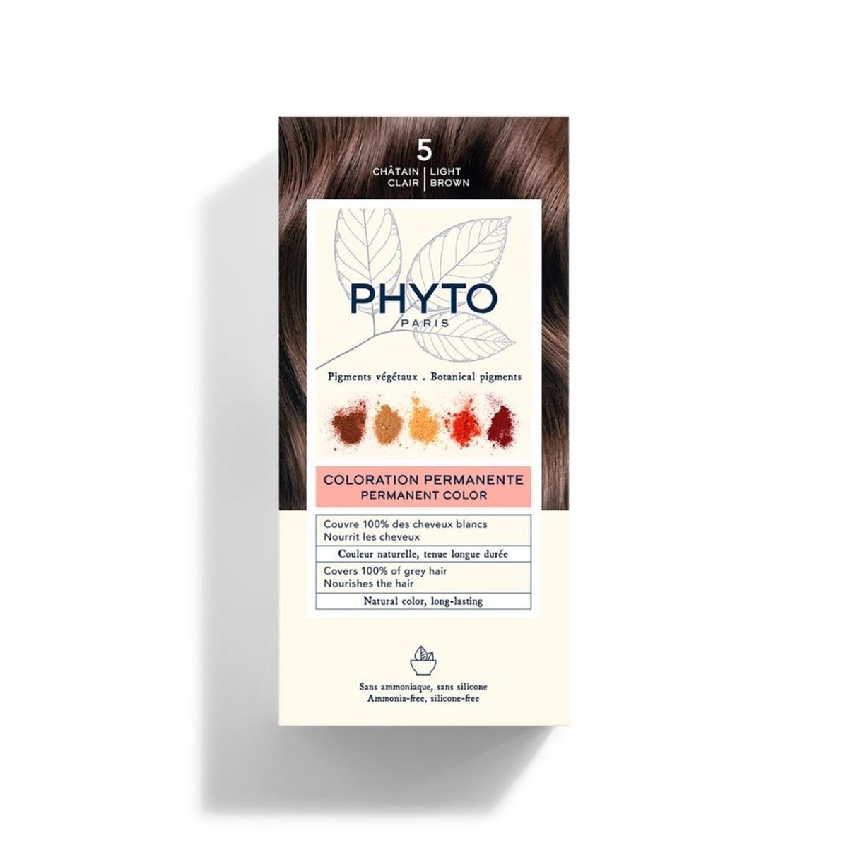 PHYTO - Tinte Phyto Color 5 Castaño Claro
