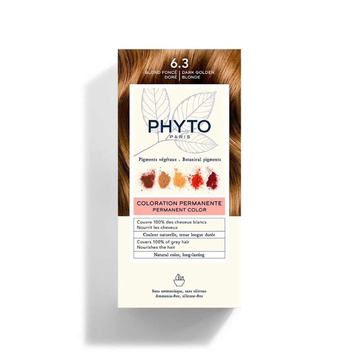 PHYTO - Tinte Phyto Color 6.3 Rubio Oscuro Dorado