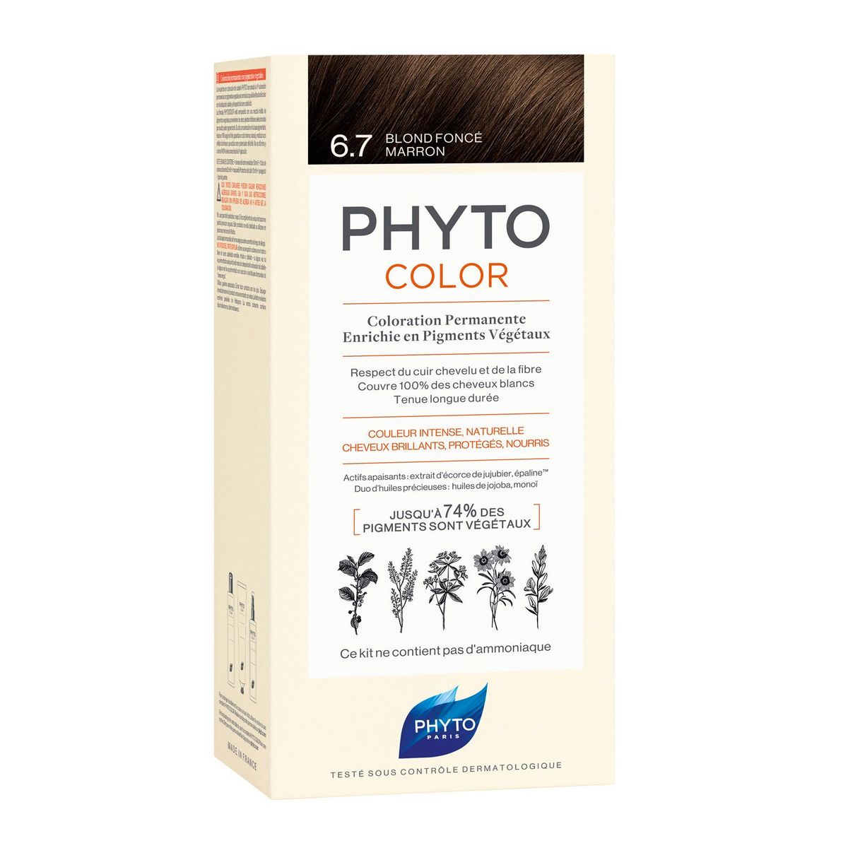 PHYTO - Tinte Phyto Color 6.7 Rubio Oscuro Chocolate