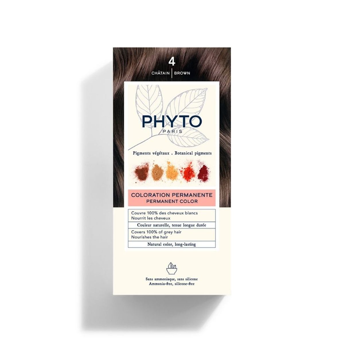 PHYTO - Tinte Phyto Color 4 Castaño