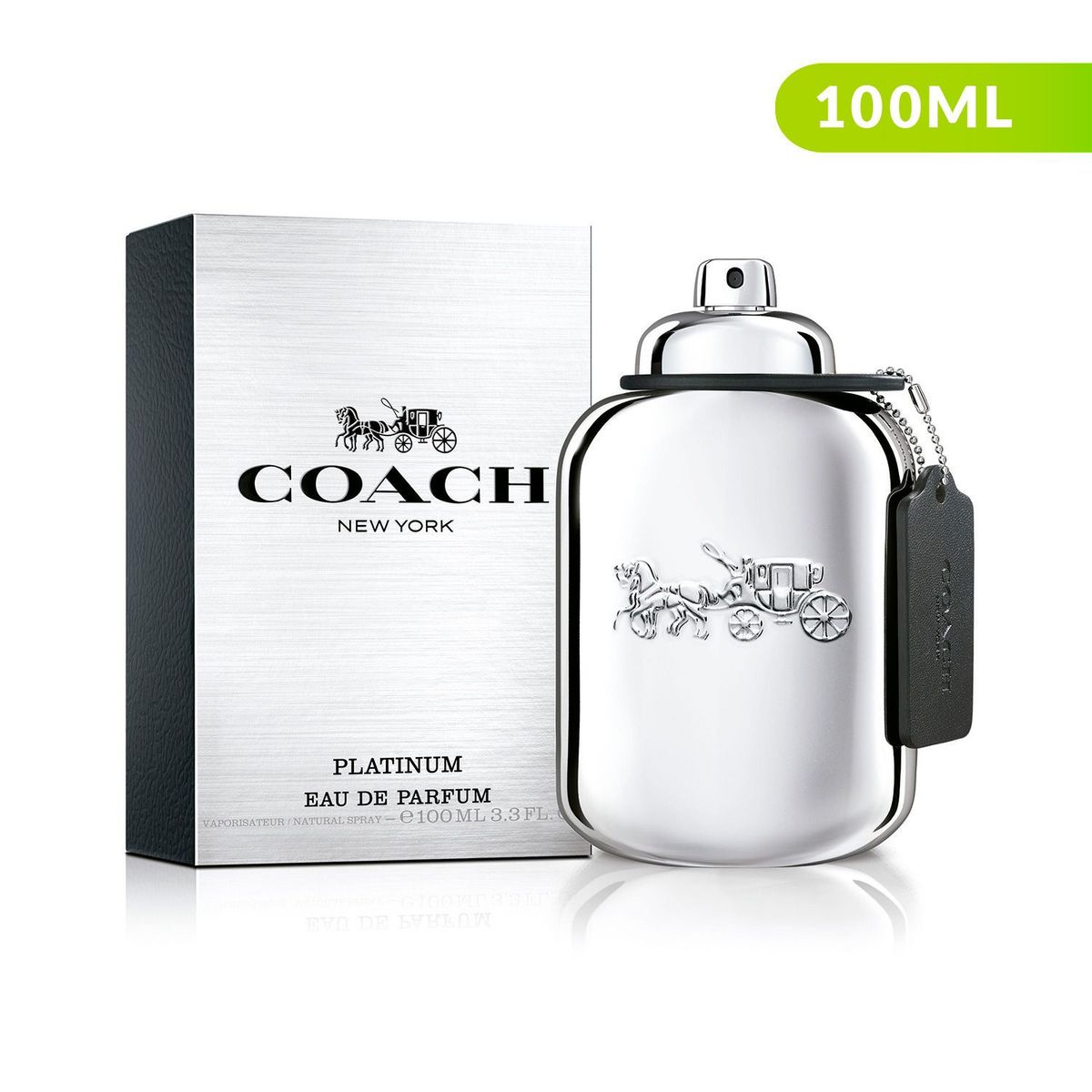 COACH - Coach Platinum Eau de parfum 100 ml 