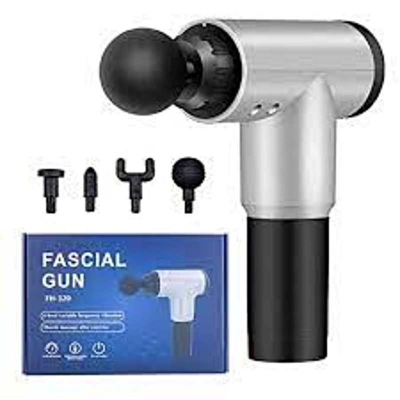 GENERICO - Masajeador Muscular Pistola Facial Gun Masaje Terapéutico Inalámbrico.