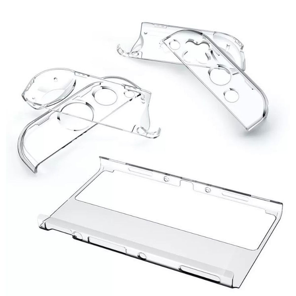 GENERICO - Acrílico Protector Transparente Para Switch Oled