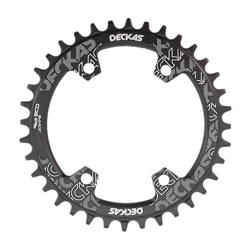 GENERICO - Coronilla 32 deckas asimetrica 96bcd redondo bicicleta mtb
