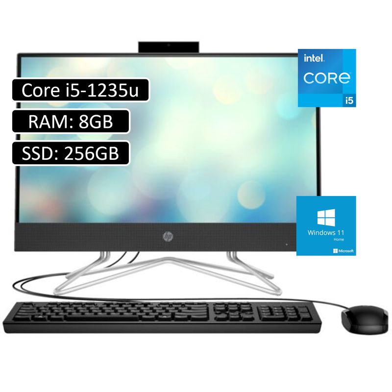 HP - TODO EN UNO HP Intel Core I5 1235U SSD 256GB RAM 8GB - 238 FHD IPS - Win10.