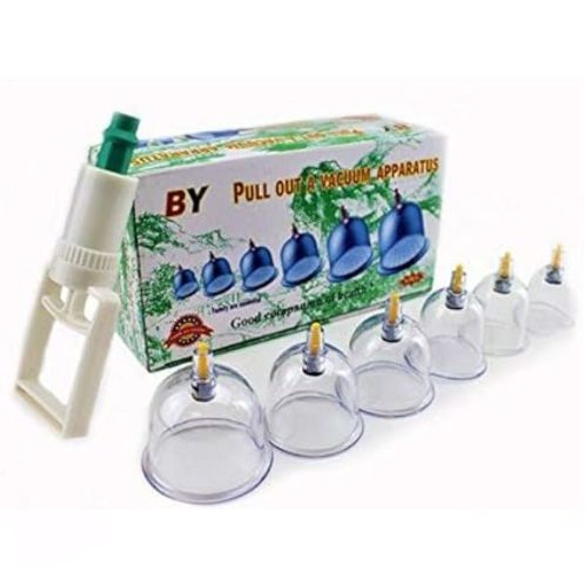 GENERICO - Set de ventosas vacum terapia.