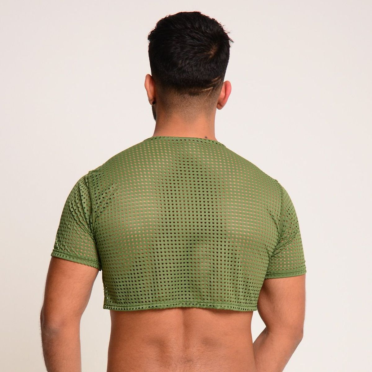 PALI - Crop Top en Malla para Hombres.