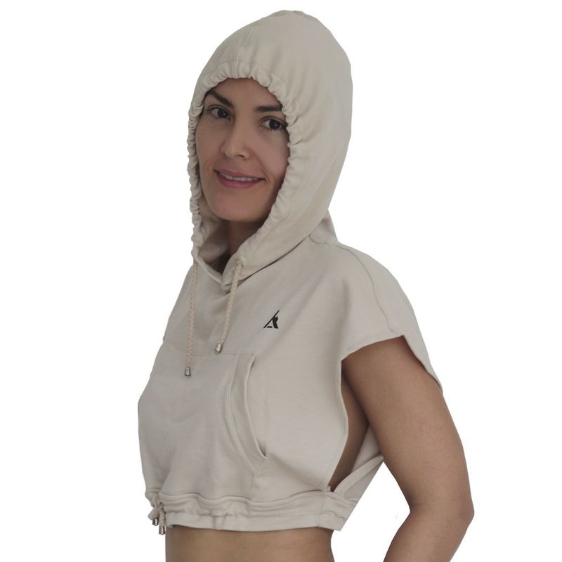 ALMA FIT - Buzo Crop Top Active Alma Fit.