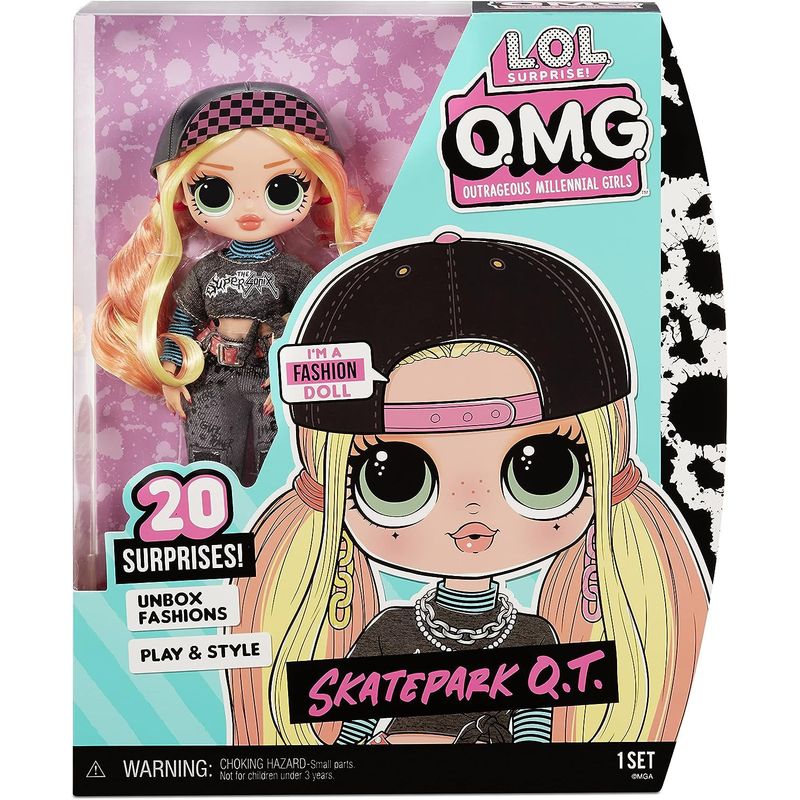 LOL SURPRISE - Set De Muñeca Lol OMG Skatepark 580423EUC.