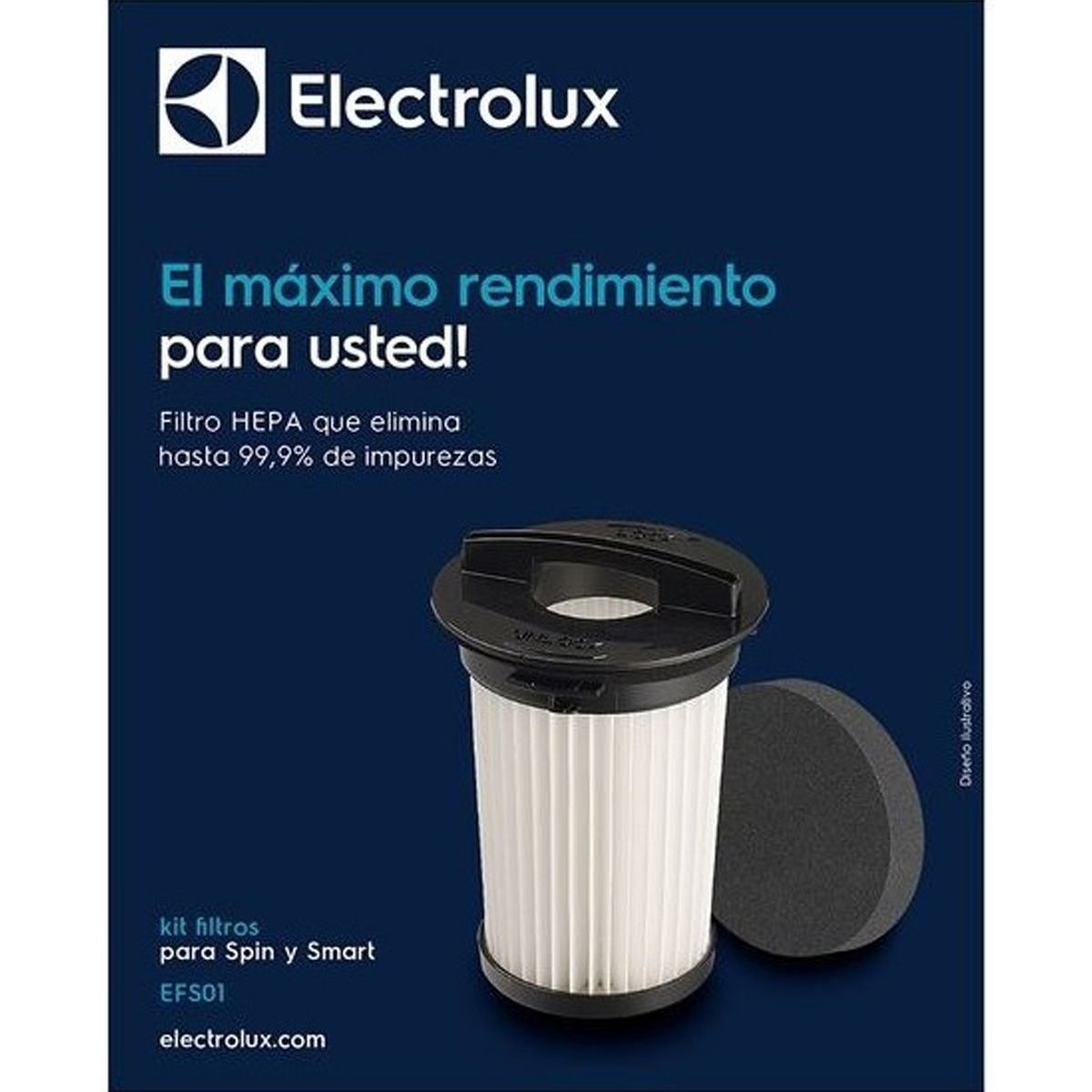 ELECTROLUX - Filtro Para Aspiradora Electrolux Smart Spin