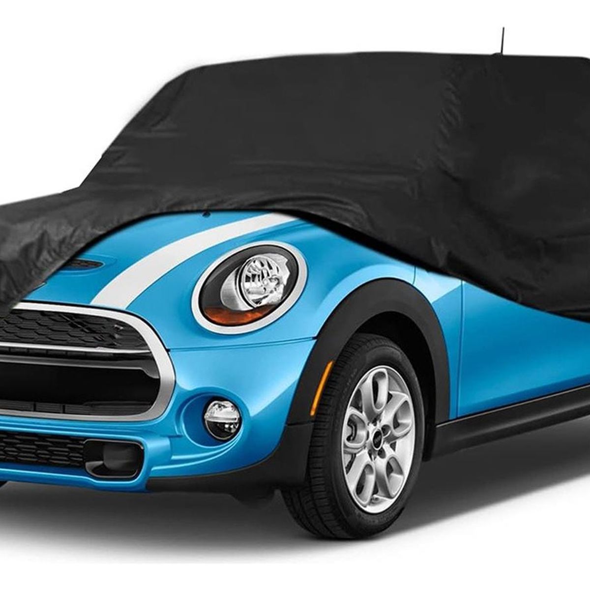 VELBROS - Pijama Carro Hatchback Forro Carpa Protector - Negro - L