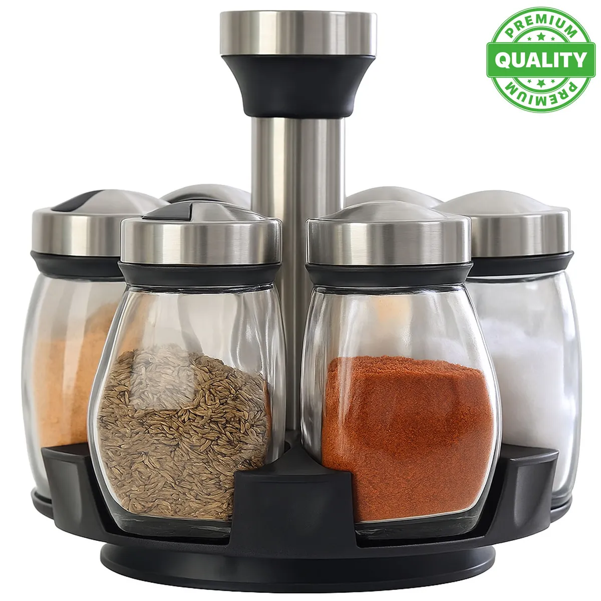 ONE PIXEL - Condimentero Giratorio Para Especias Organizador Cocina X6