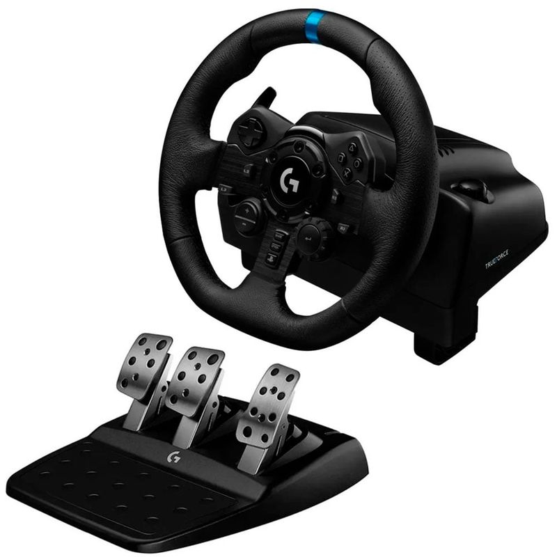 LOGITECH - Logitech G923 Volante Timón Carreras Trueforce, Ps4 Pc