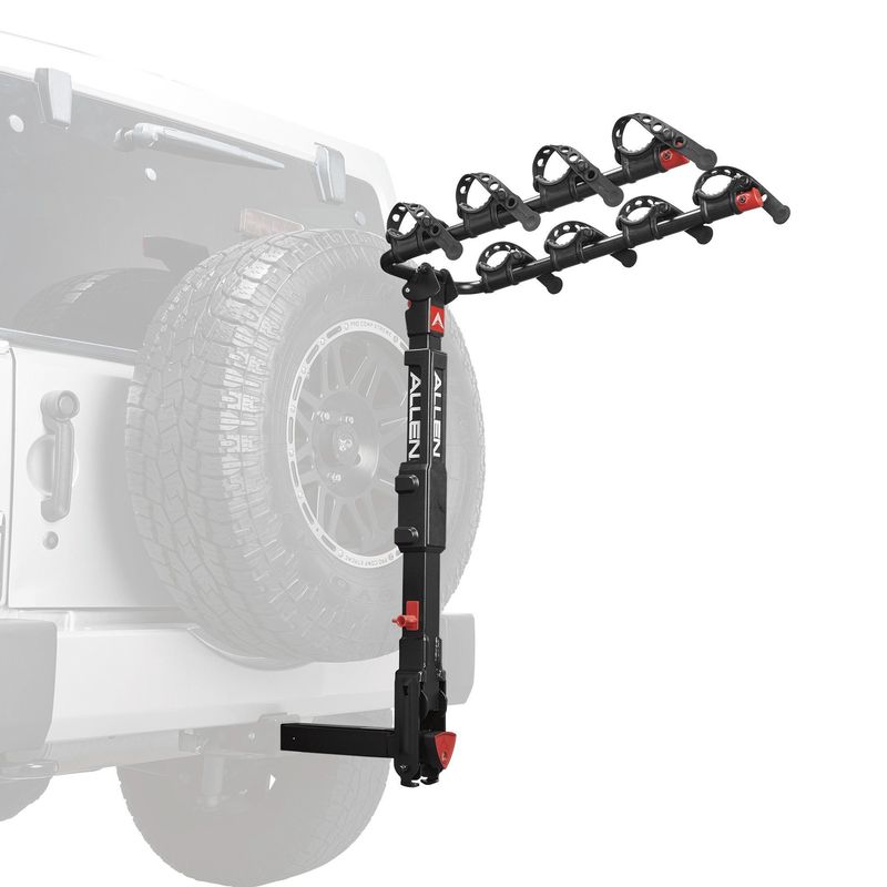 ALLEN - PORTABICICLETAS ALLEN DELUXE 542RR 4-BIKE HITCH RACK  (2")