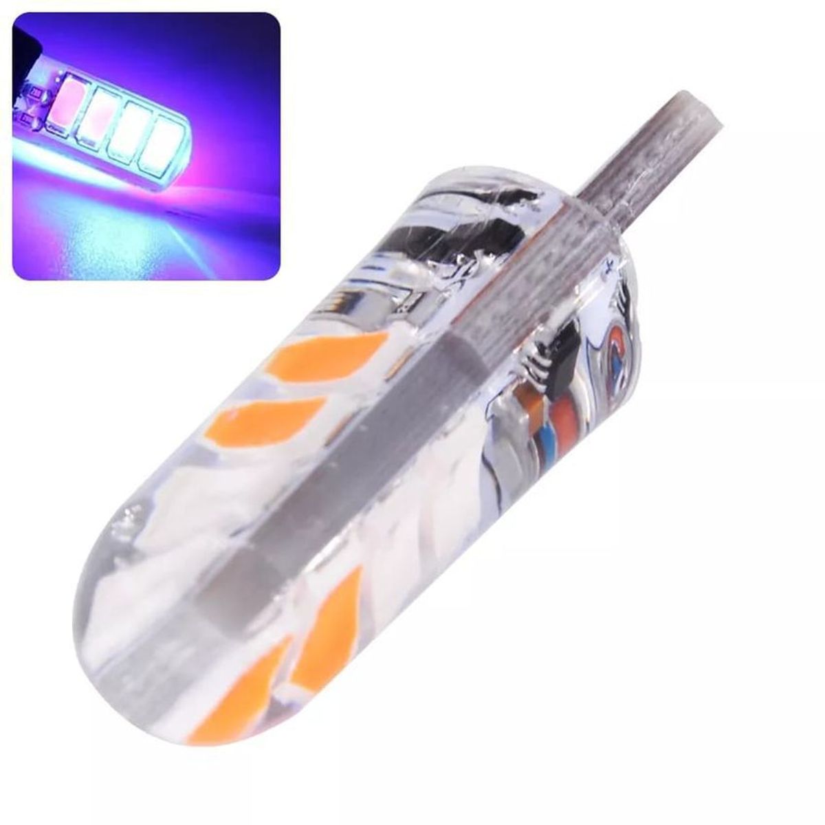 GENERICO - Dos bombillos LED cocuyot10 carro moto federal strober