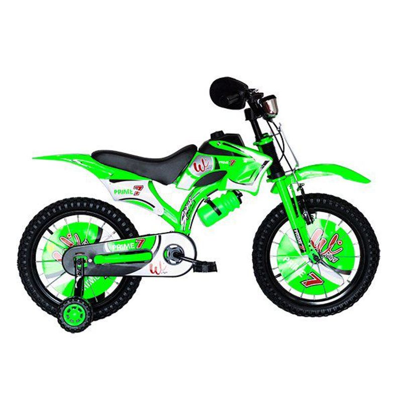 GENERICO - Bicicleta para niños Wuilpy Bicimoto Rin 16 Color Verde