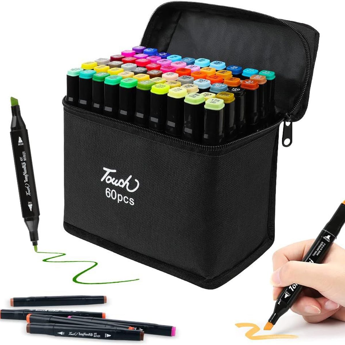 GENERICO - Marcadores Doble Punta Set 60