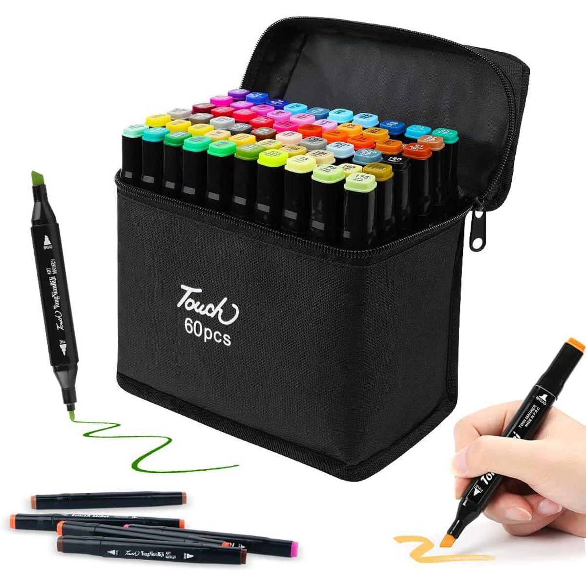 GENERICO - Marcadores Doble Punta Set 60