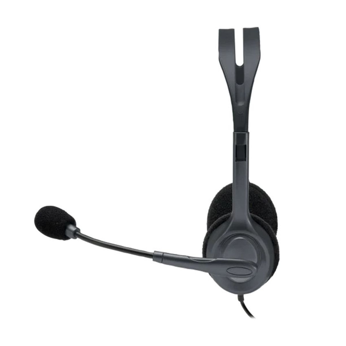 LOGITECH - AUDÍFONOS DE DIADEMA LOGITECH H111 CON MICRÓFONO PLUG STEREO