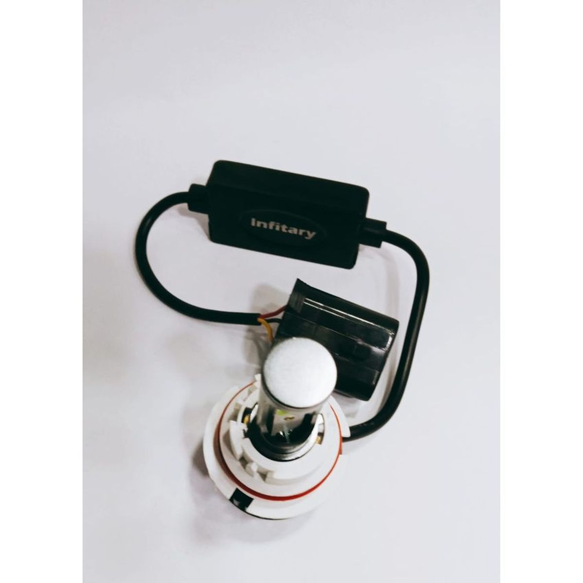 UNIVERSAL - Dos bombillos led hb5 luz blanca rompe niebla azul strober