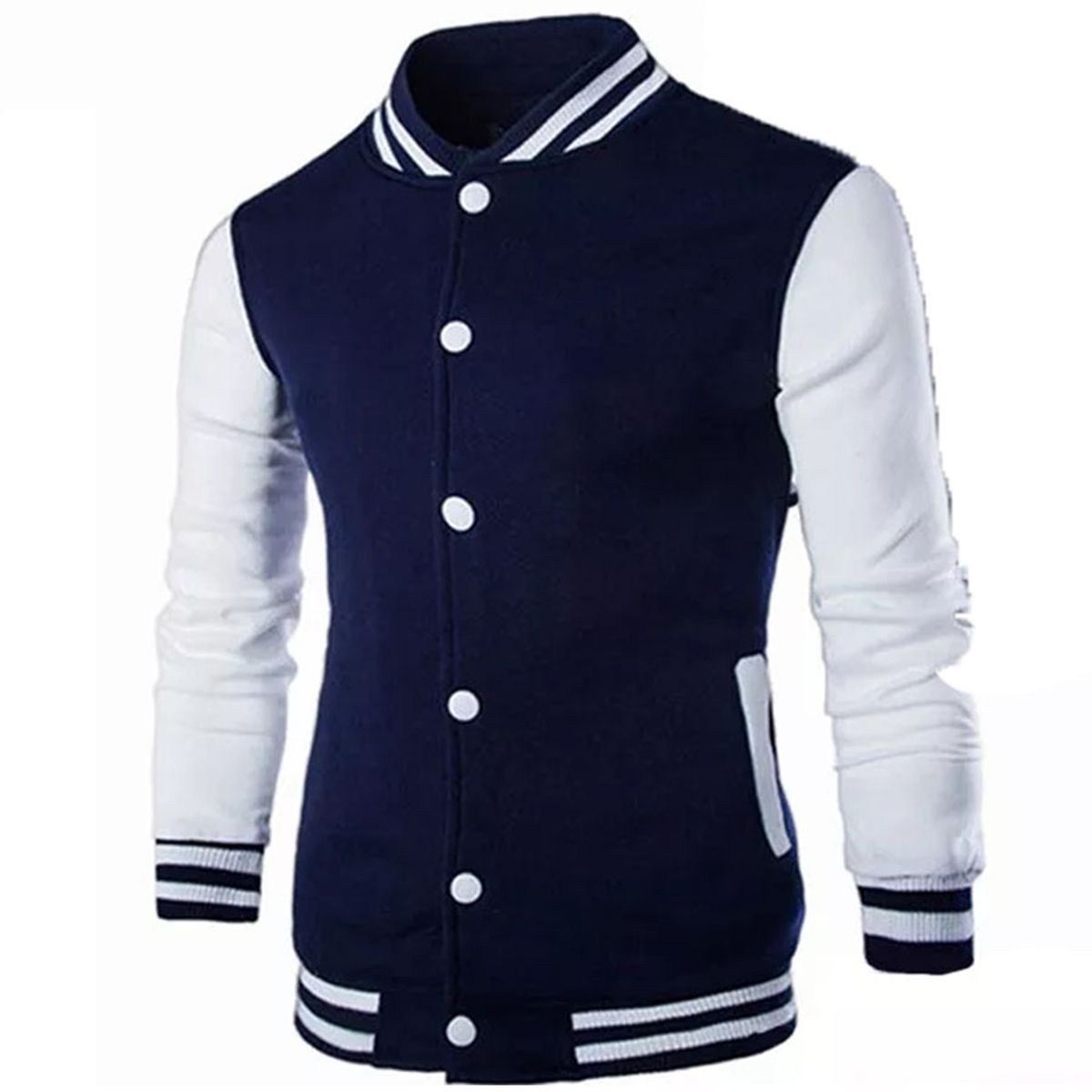 THE CLOTHING COMPANY - Chaqueta Beisbolera Hombre Algodon Perchado