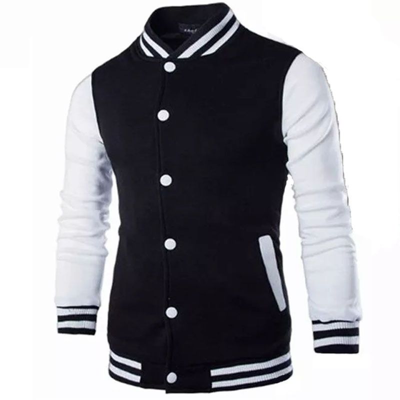 THE CLOTHING COMPANY - Chaqueta Beisbolera Hombre Algodon Perchado.