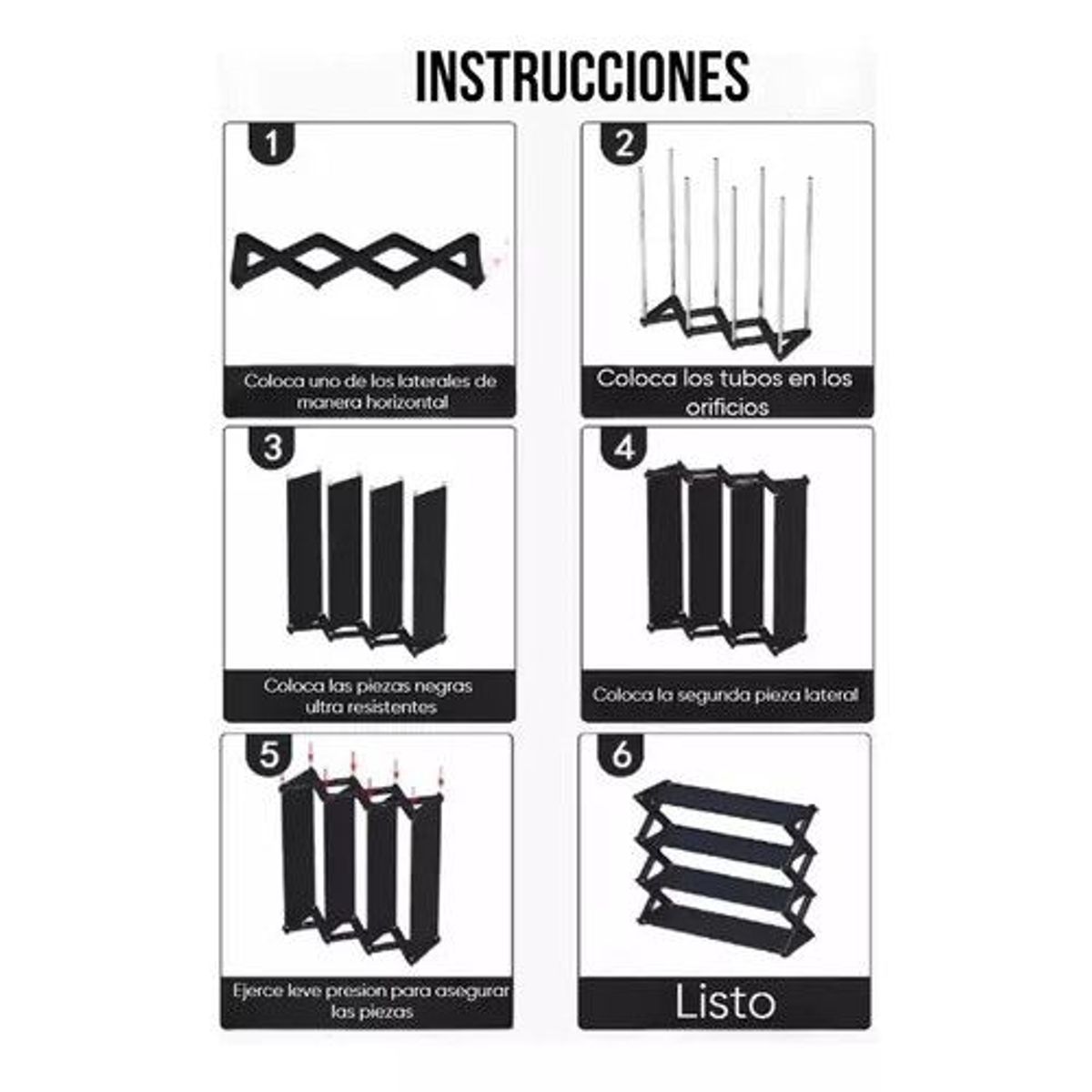 GENERICO - Organizador de Zapatos 5 Niveles