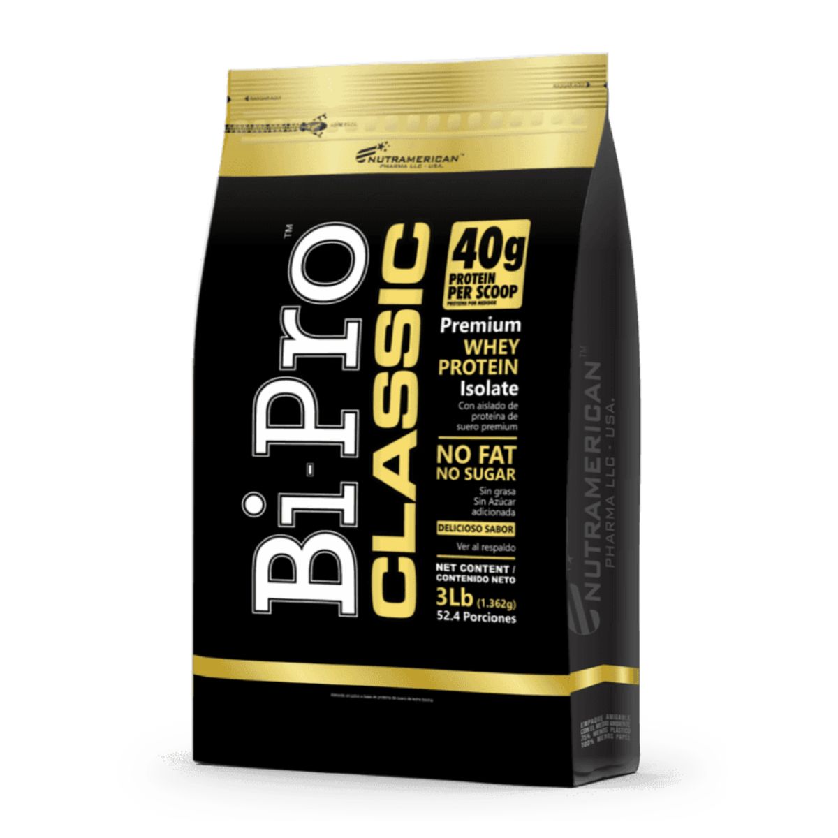 MEGAPLEX - Bipro Classic 3 Libras Proteina Limpia - Sabor Vainilla