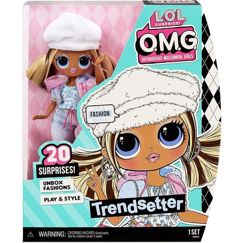 LOL SURPRISE - Set De Muñeca Lol Trendsetter Omg Series 5 580430EUC.