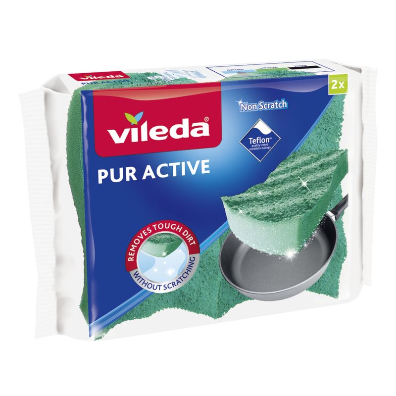 VILEDA - Esponja Vileda Pur Active 2 unidades