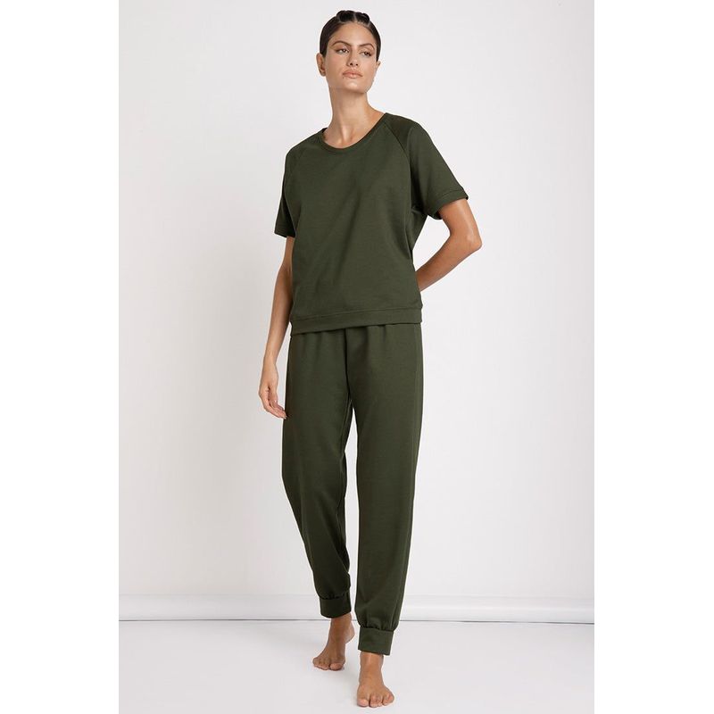 OPTIONS INTIMATE - Pijama Pantalon Largo para Dama Marca Options Intimate