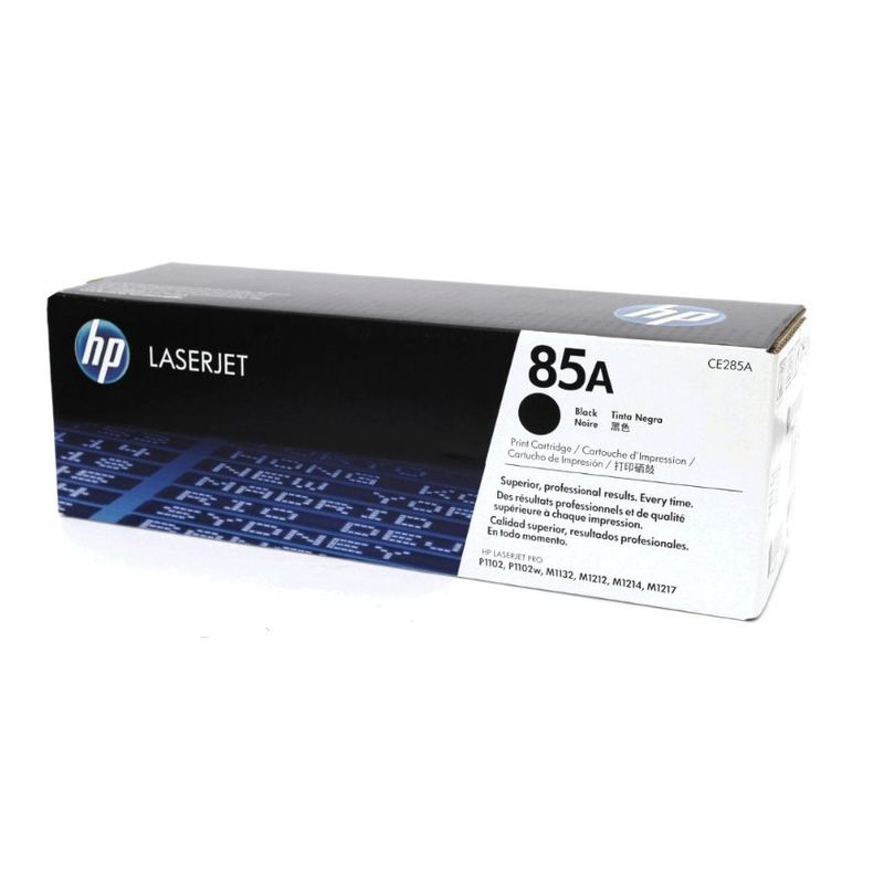 HP - Tóner HP 85A Negro LaserJet Original CE285A