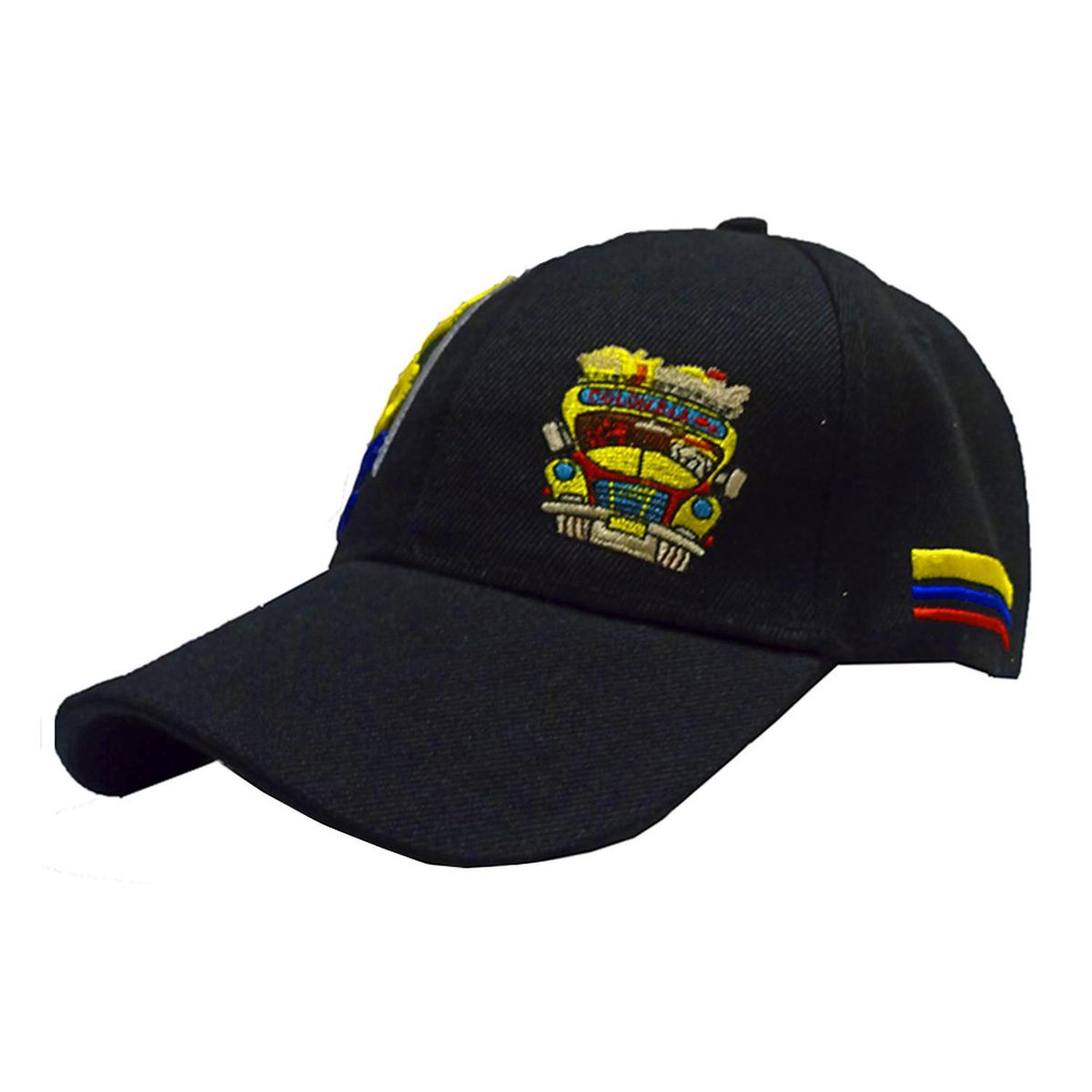 VELBROS - Gorra Colombia Cachucha Seleccion Golf Beisbol Hombre Mujer - Negro
