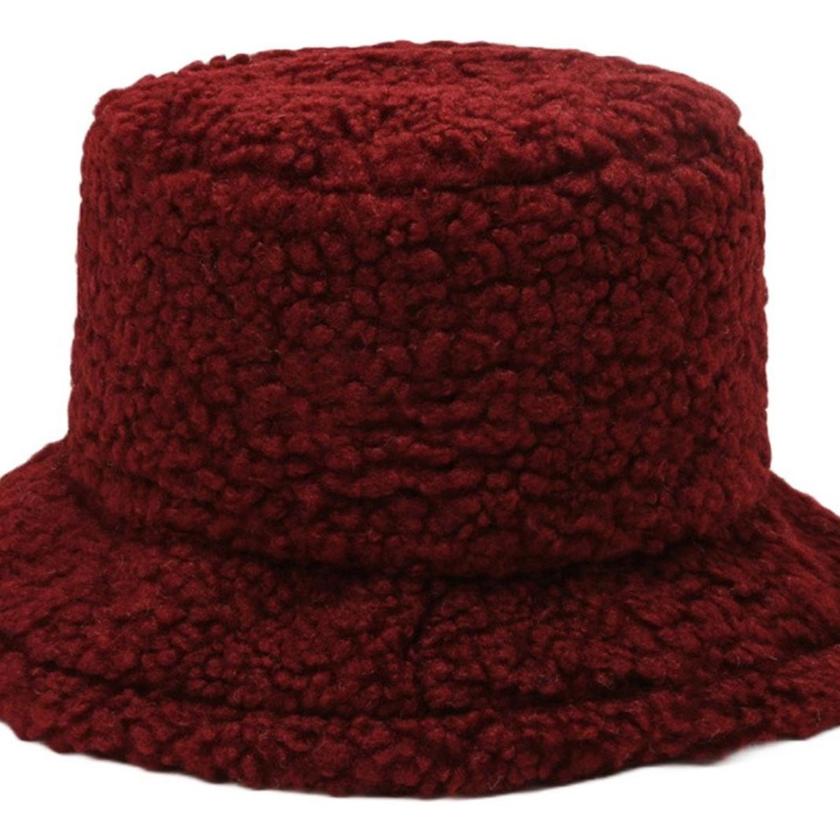 VELBROS - Gorro Pesquero Pescador Bucket Hat Sombrero Peluche Invierno - Cafe