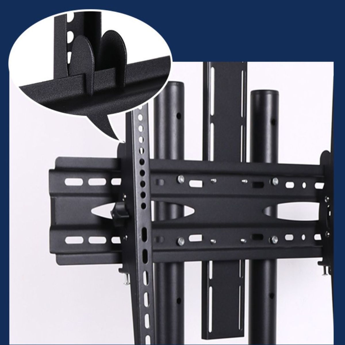 GENERICO - Soporte Para Tv Pedestal Móvil Con Ruedas Para Tv 32 A 70 Pulgadas