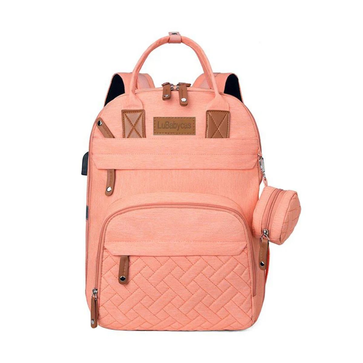 DISTRIBUCIONES GUZ SAS - Pañalera Morral Economica con Ganchos para Coche