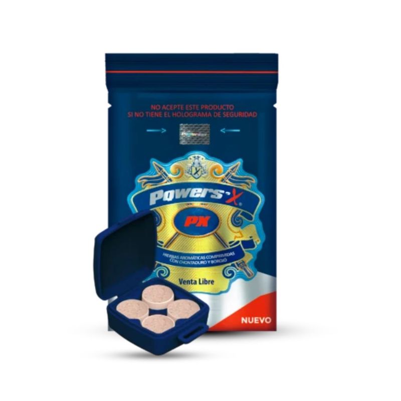 GENERICO - Power Sex Potenciador Sexual x40 Tabletas - 10 sachet x4 Tab