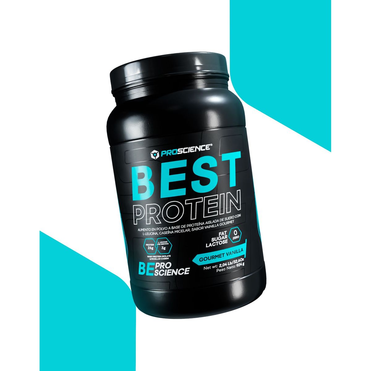 PROSCIENCE - BEST PROTEIN 2 LIBRAS PROSCIENCE vainilla.---
