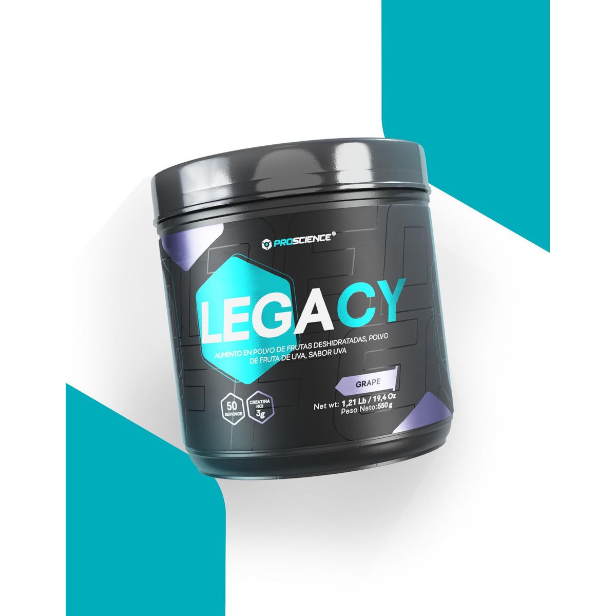 PROSCIENCE - Legacy Creatina HCL x50 Servicios Proscience uva