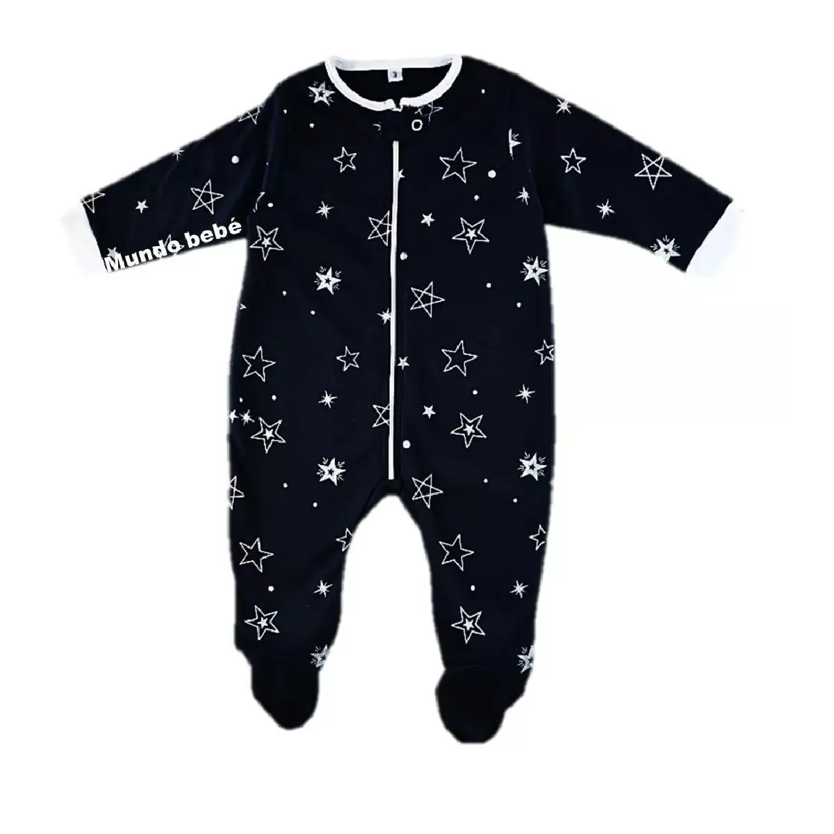 MUNDO BEBE - Pijamas enterizas  para Bebe Niño Set X 3.