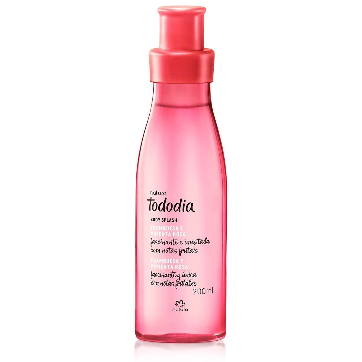 NATURA - Body Splash Frambuesa y Pimienta Rosa 200 ml Natura