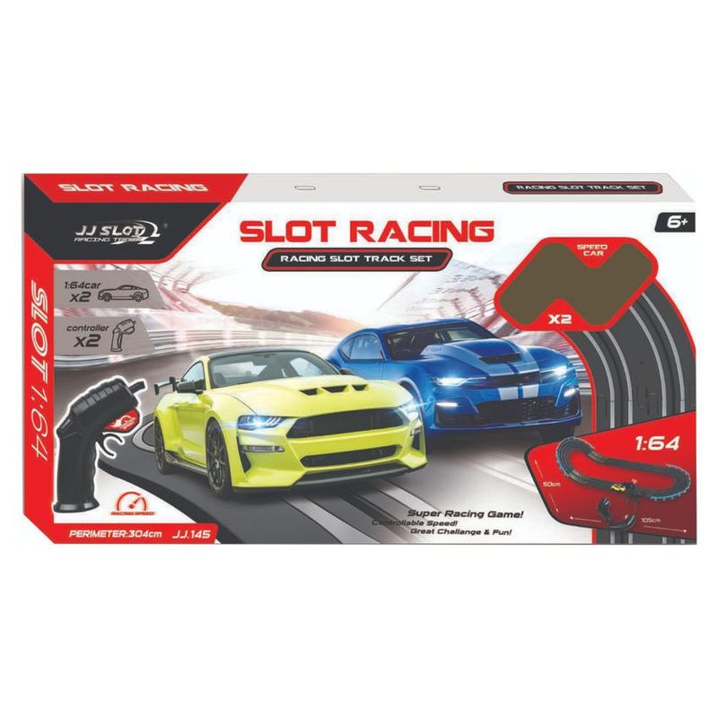 JUGUETELANDIA - PISTA SLOT RACING PILAS CAJA