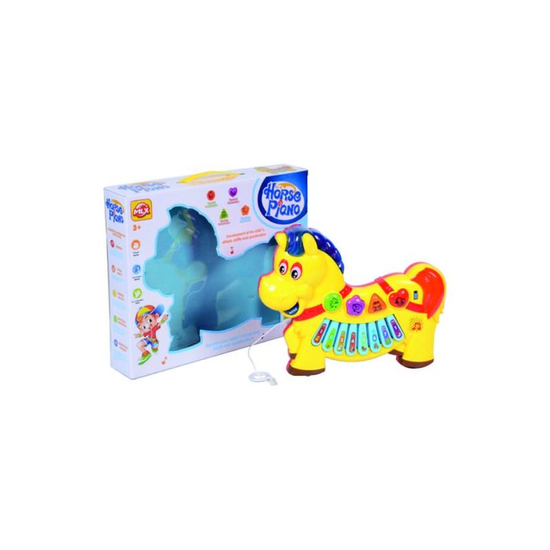 JUGUETELANDIA - Piano Caballo Colores y Sonidos Caja