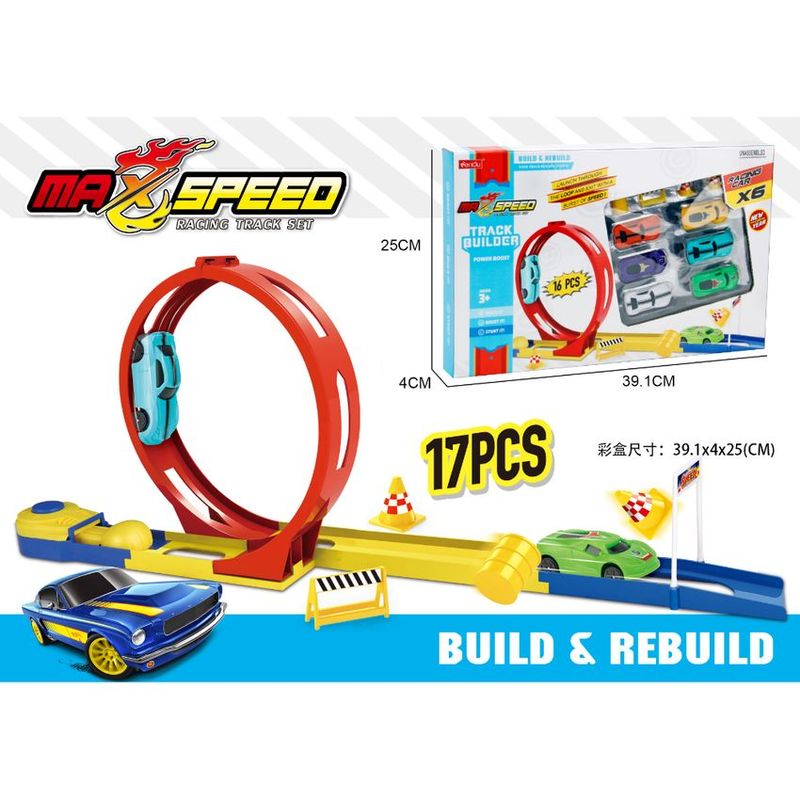 JUGUETELANDIA - Pista Max Speed Racing Caja