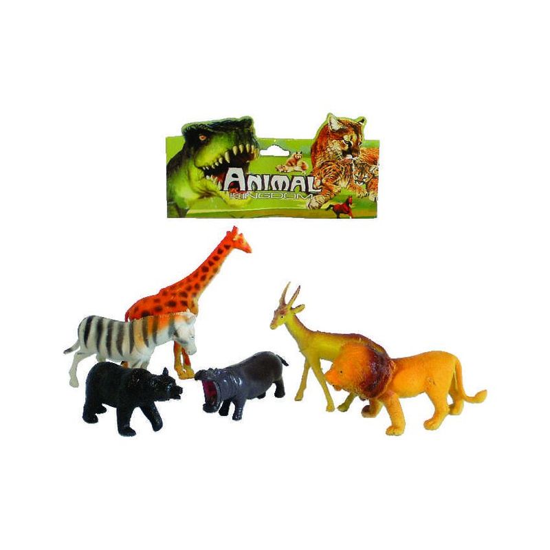 JUGUETELANDIA - Animales Salvajes Pequeños X 6 Bolsa
