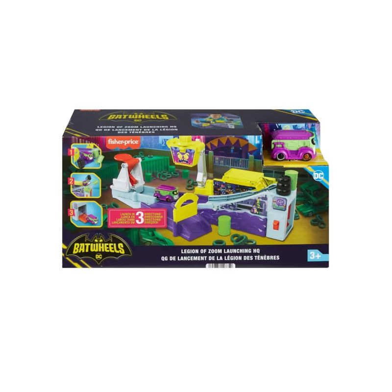 MATTEL - Fisher Price Batwheels Pista Legion of Zoom  Mattel