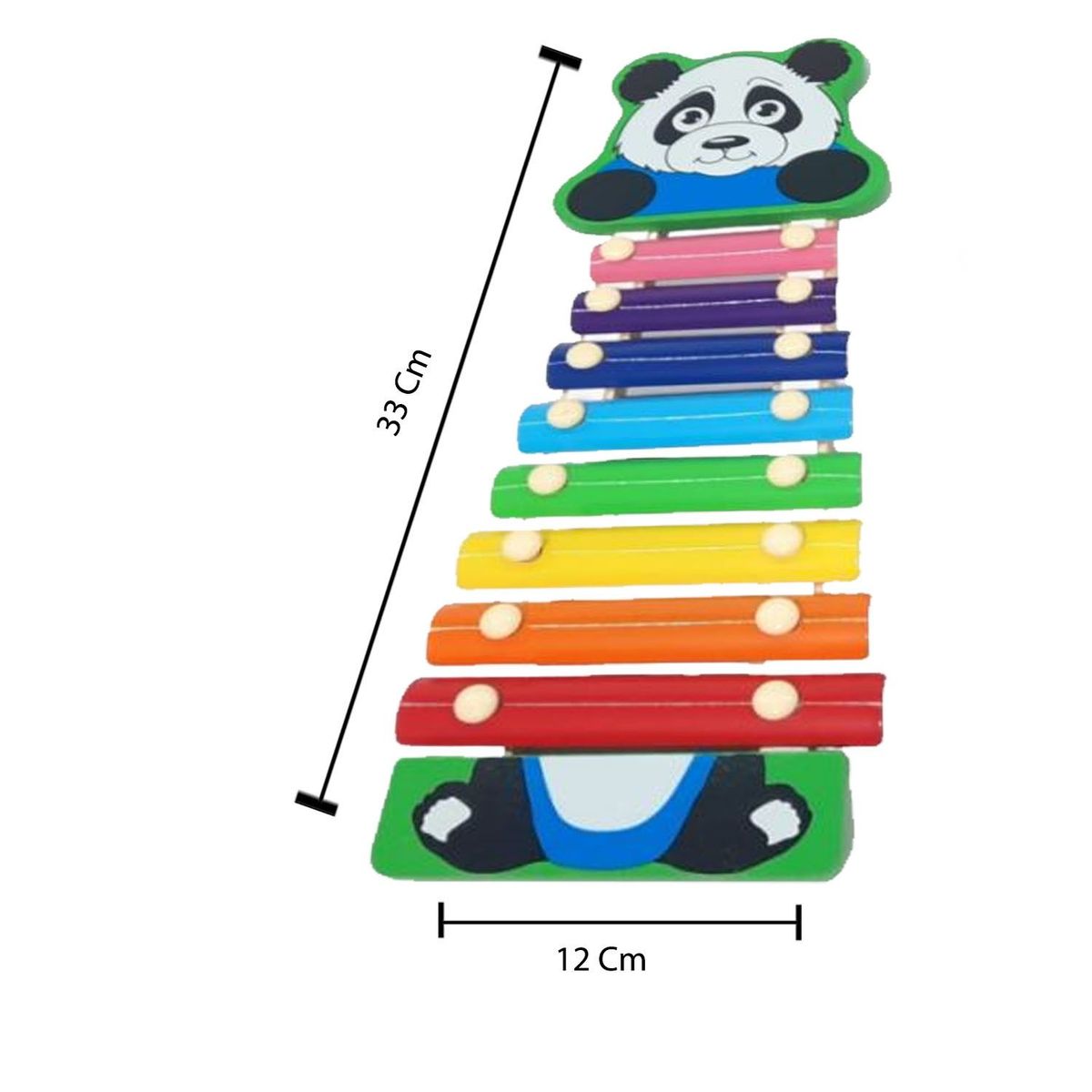 GENERICO - Xilofono Infantil Marimba Alta Calidad Musical 8 Tonos Oso